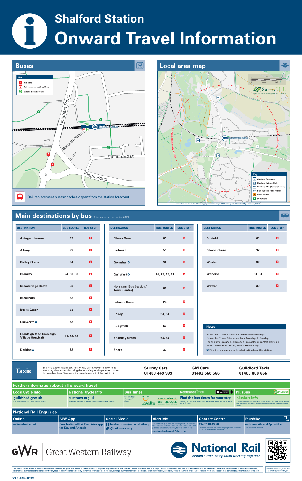 Cranleigh (And Cranleigh 24, 53, 63 B Bus Routes 24 and 63 Operate Mondays to Saturdays