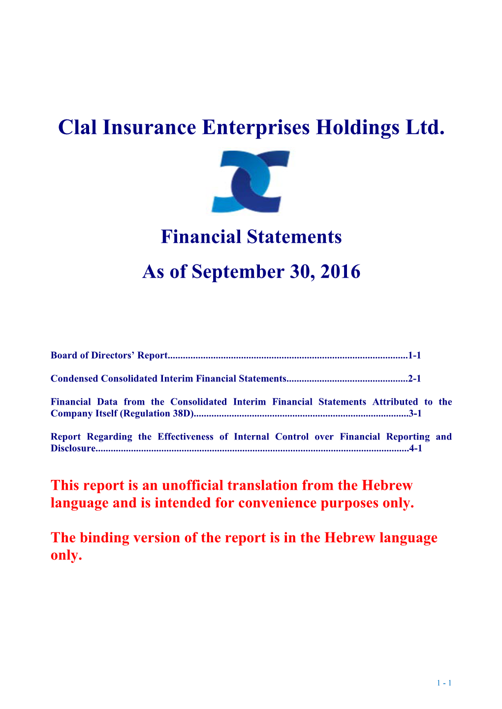 Clal Insurance Enterprises Holdings Ltd