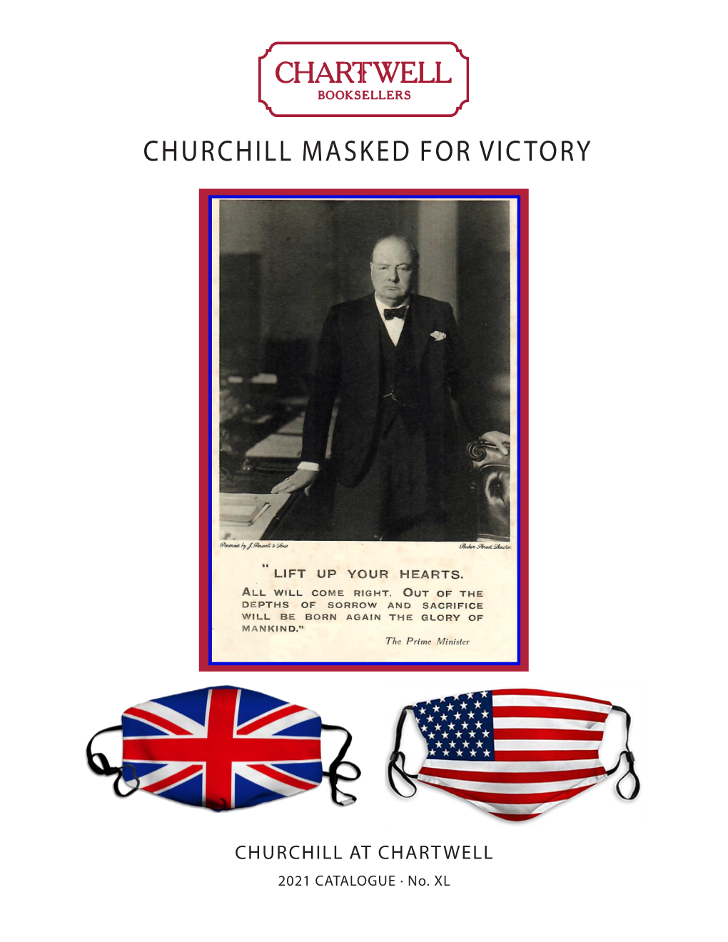 Churchill Masked for Victory