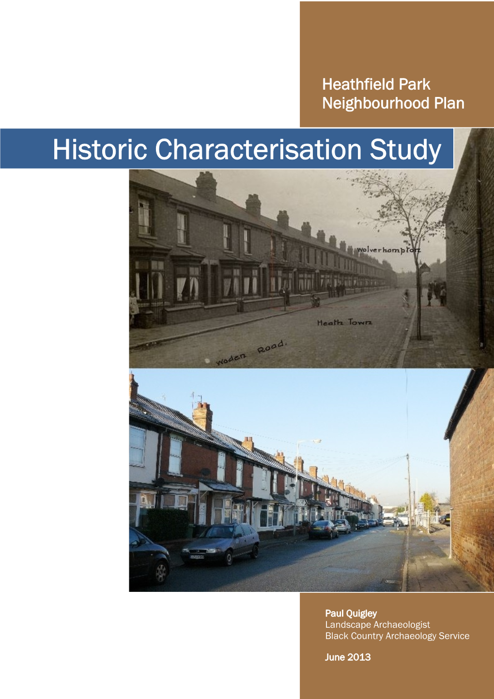 Heathfield Park Historic Characterisation Study