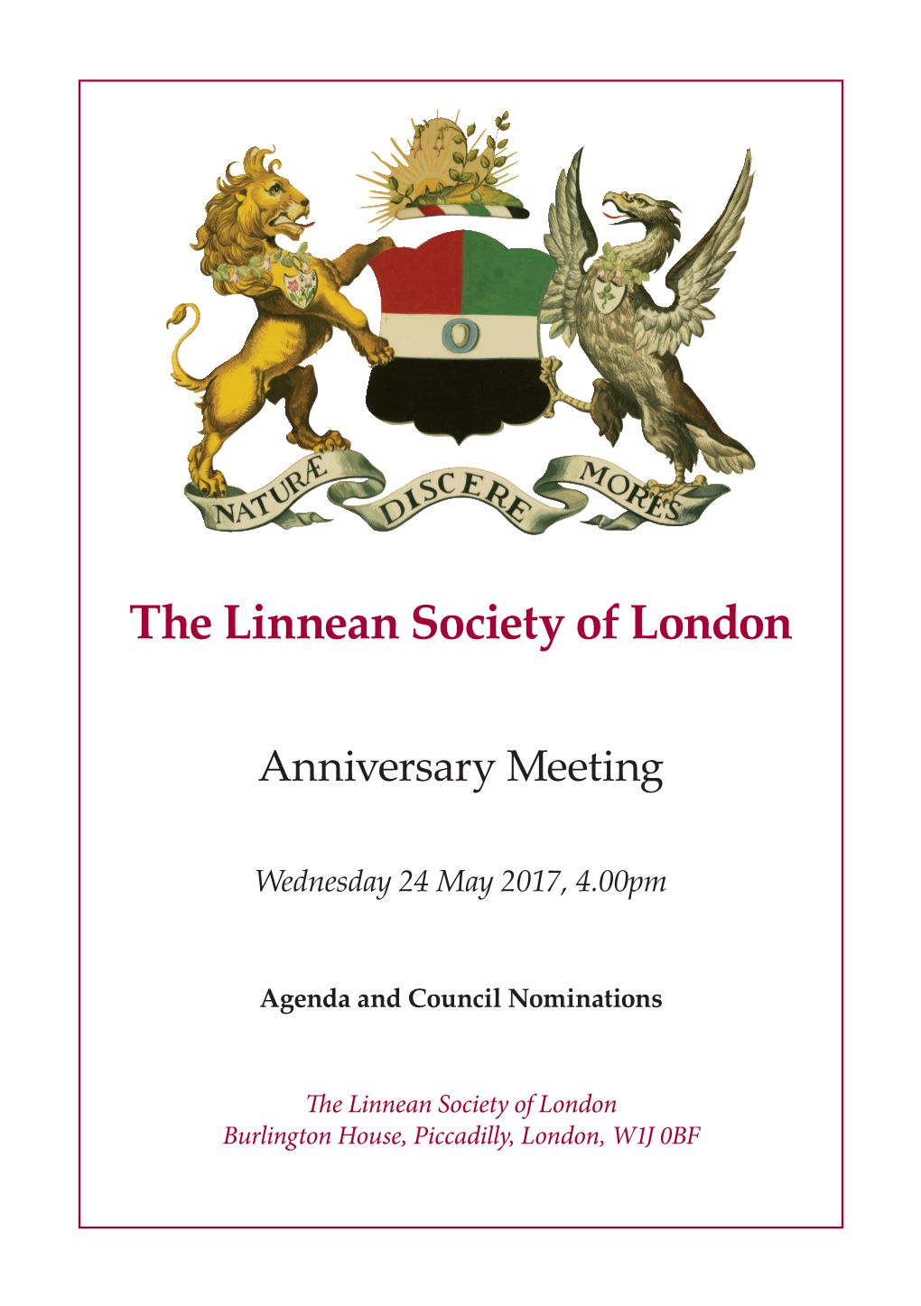 The Linnean Society of London