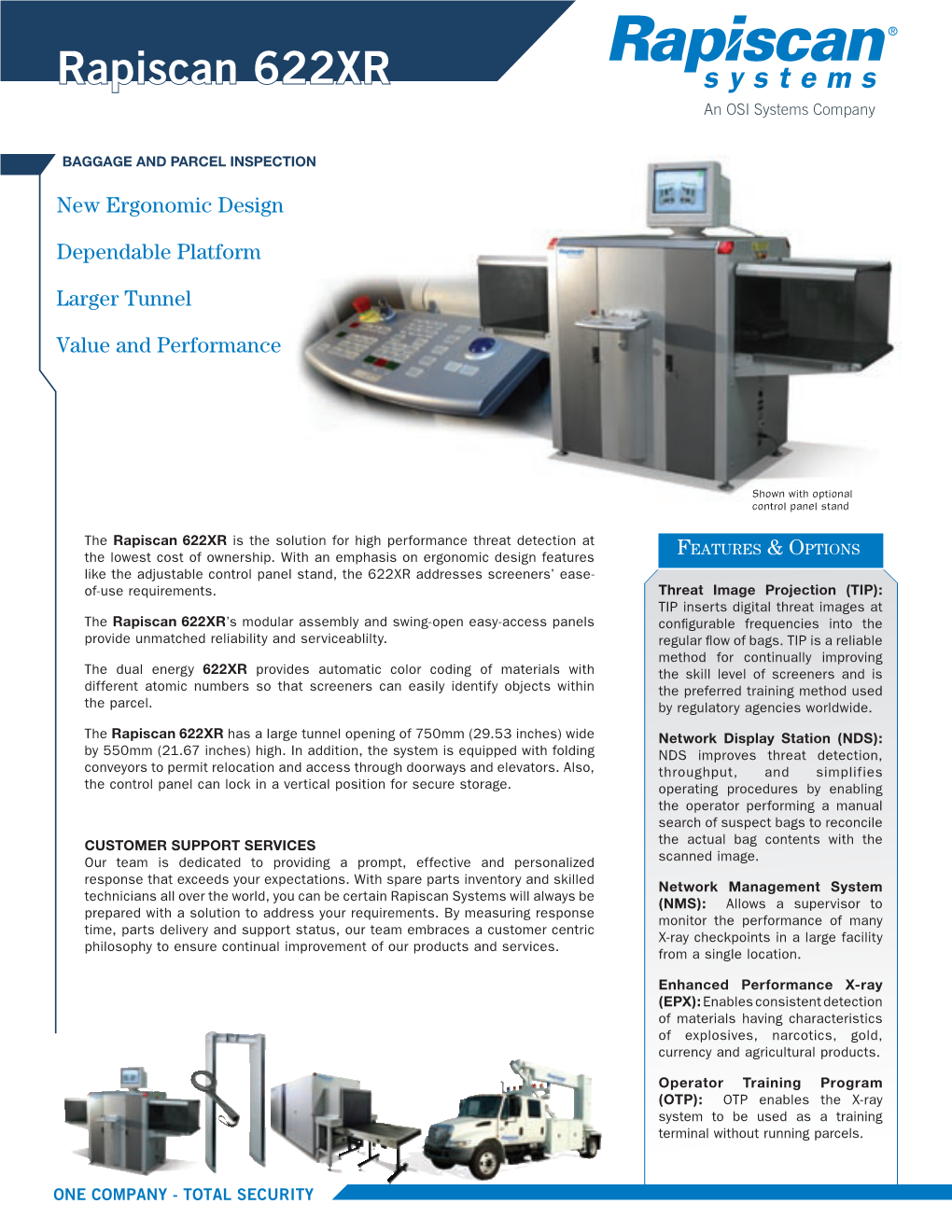 Rapiscan 622XR an OSI Systems Company