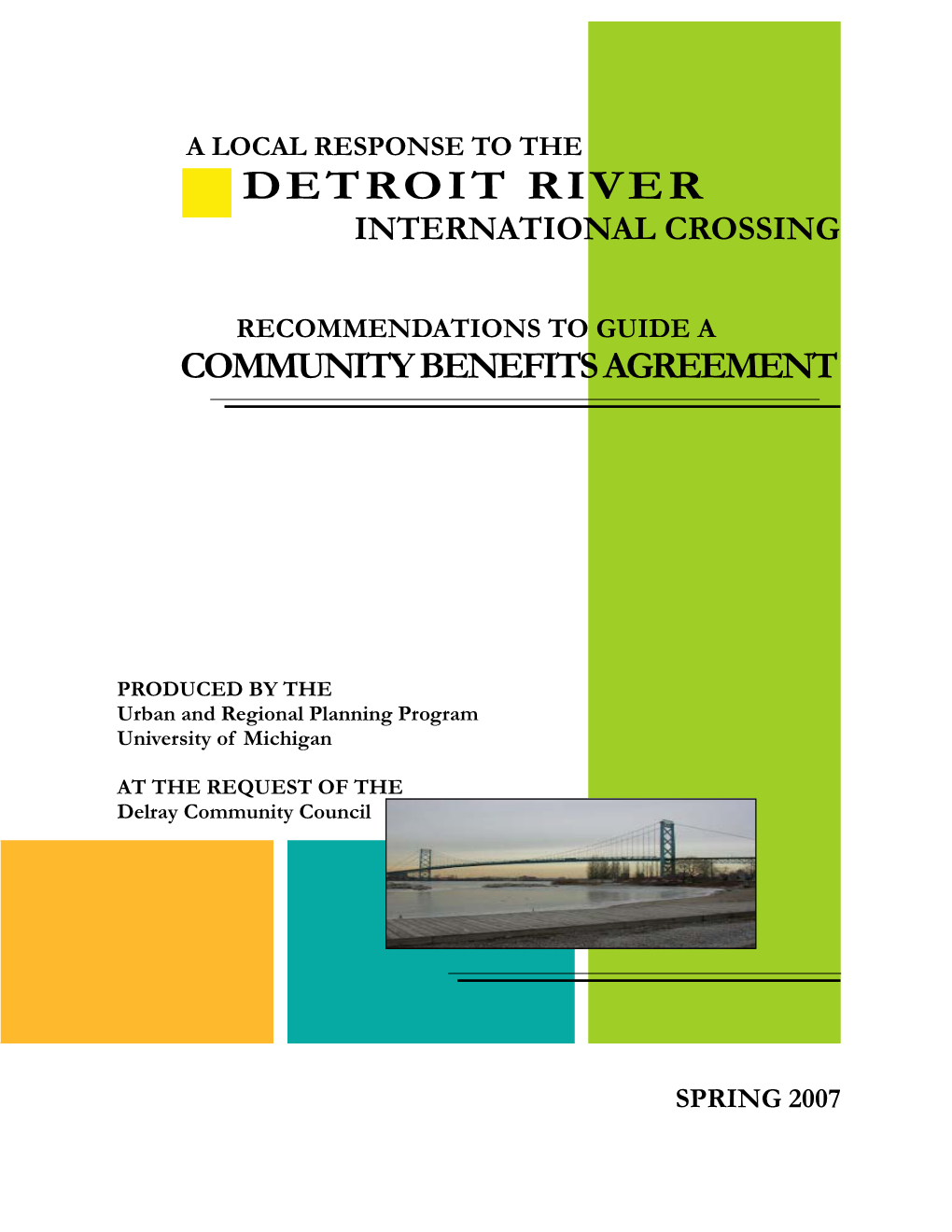 Detroit River International Crossing