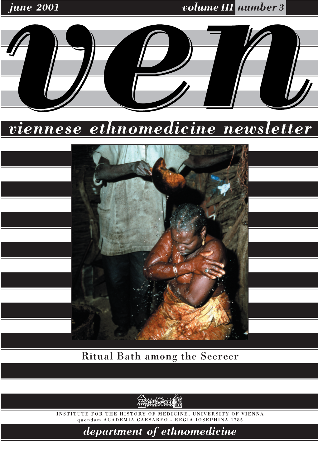 Viennese Ethnomedicine Newsletter