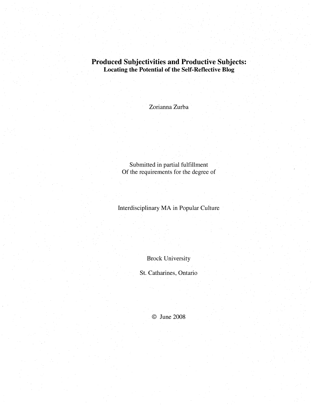 Proquest Dissertations