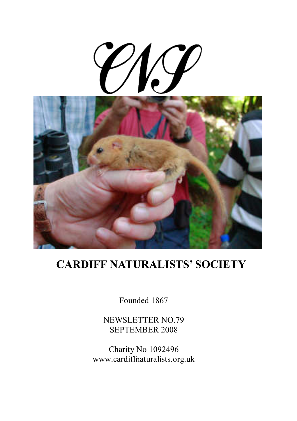 Cardiff Naturalists' Society Newsletter