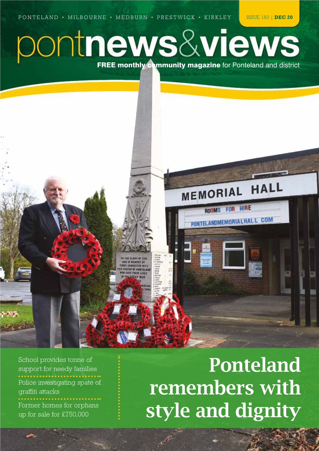 Ponteland Remembers with Style and Dignity