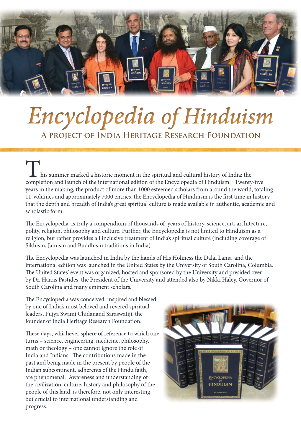Encyclopedia of Hinduism Encyclopedia of Hinduism