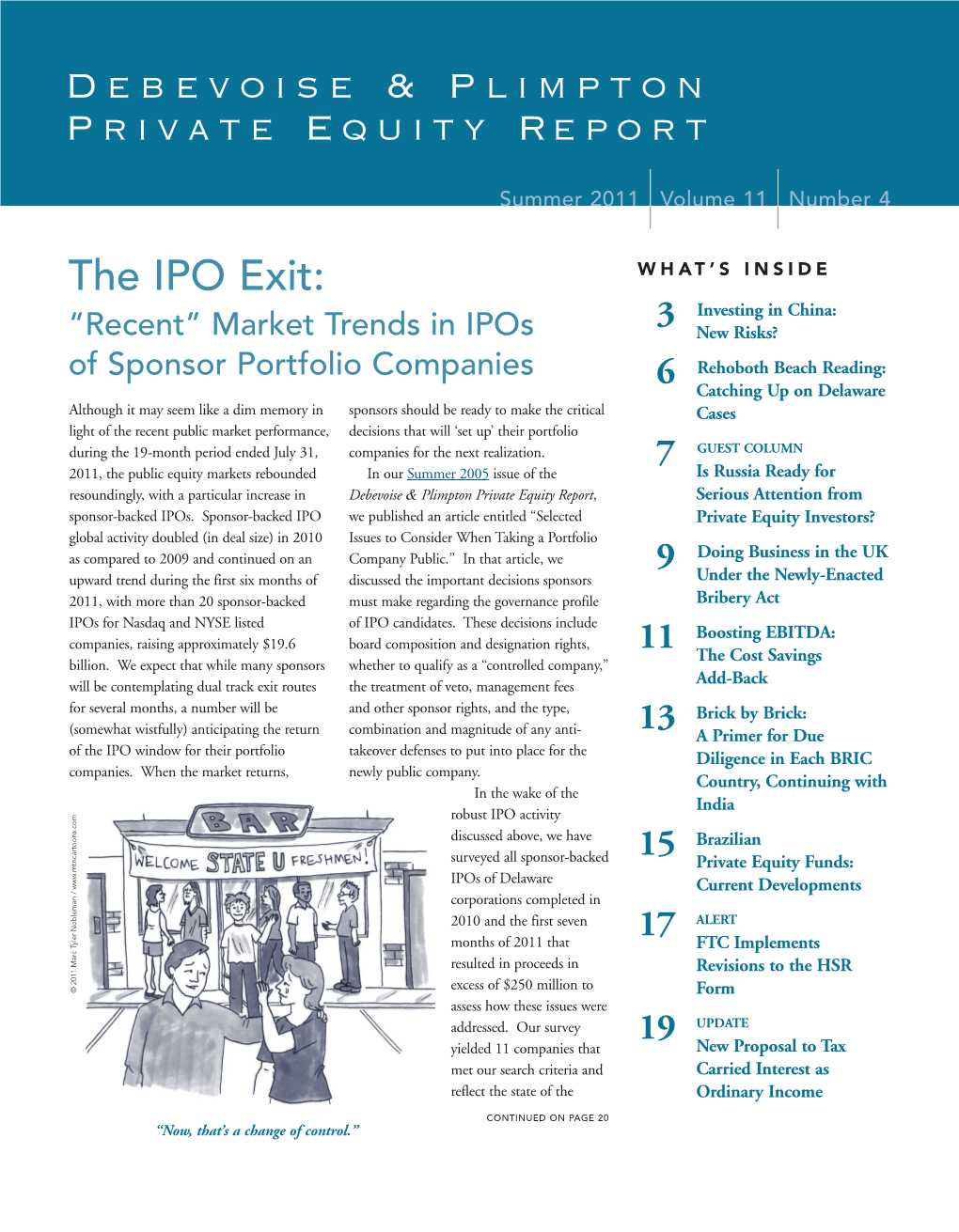 The IPO Exit