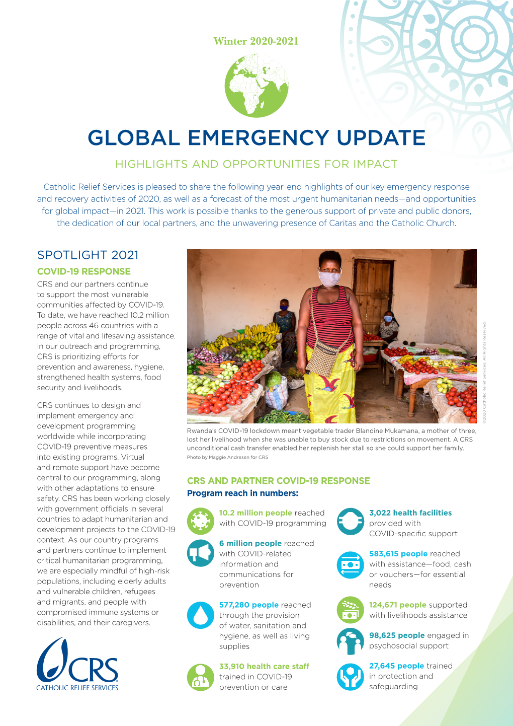 Global Emergency Update Highlights and Opportunities for Impact
