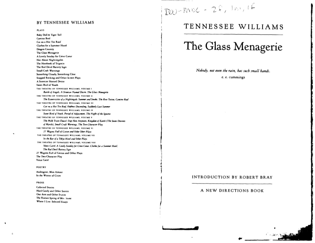 The Glass Menagerie