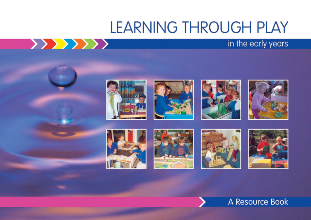 (PDF) Foundation Stage, Early Years: Learning Through Play