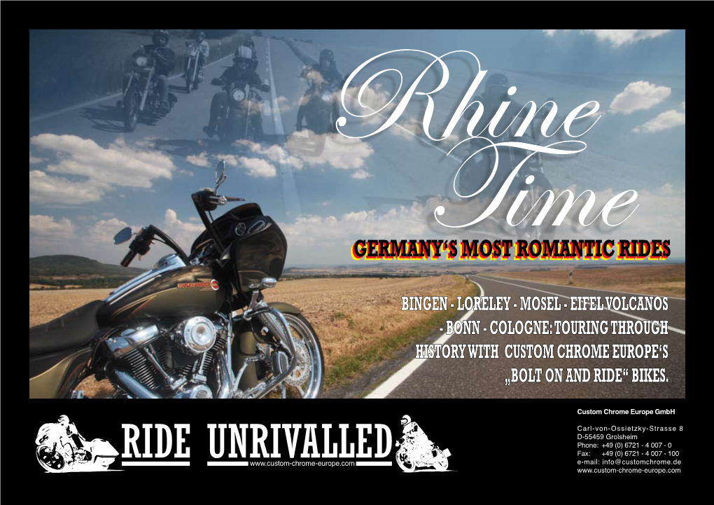 Germany's Most Romantic Ride!