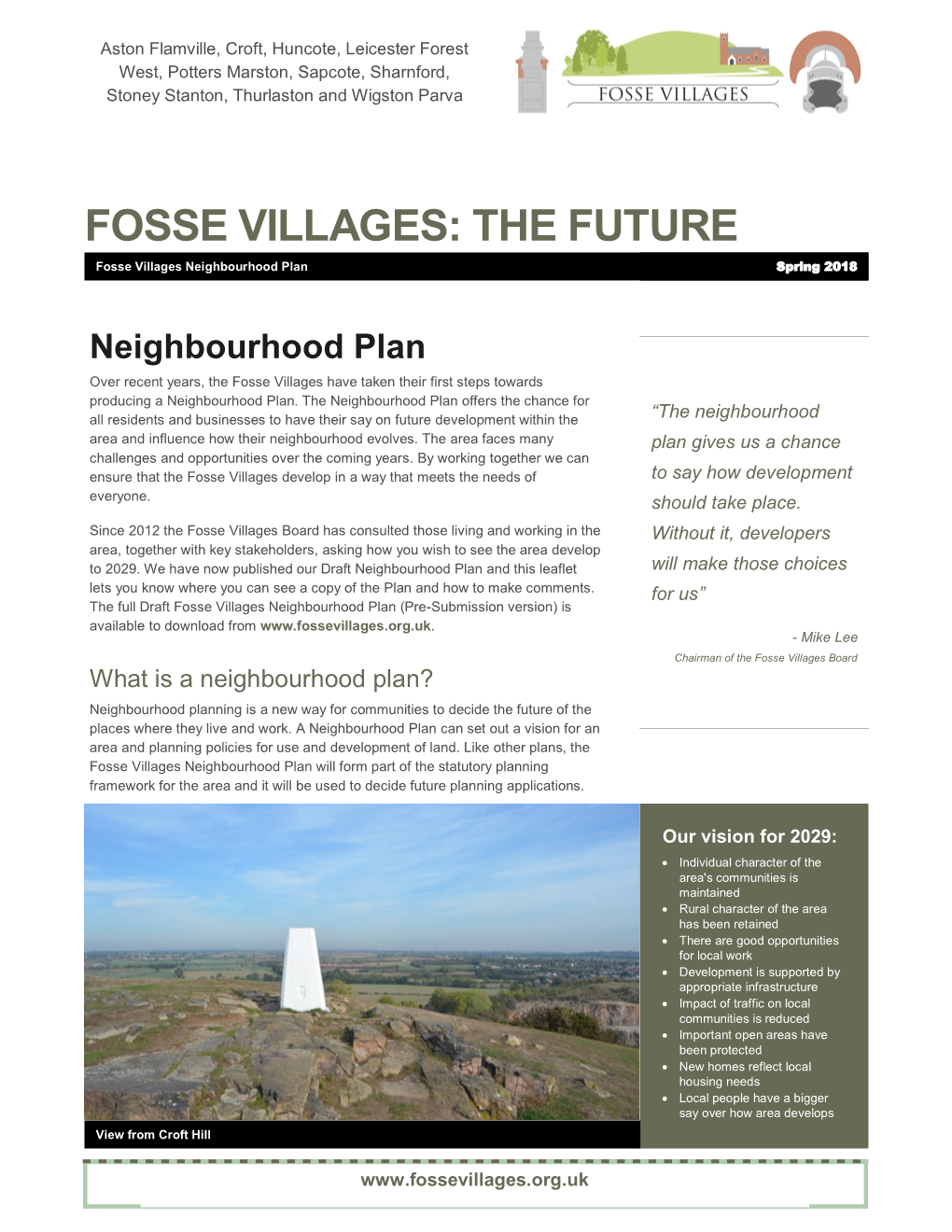 Consultation Leaflet