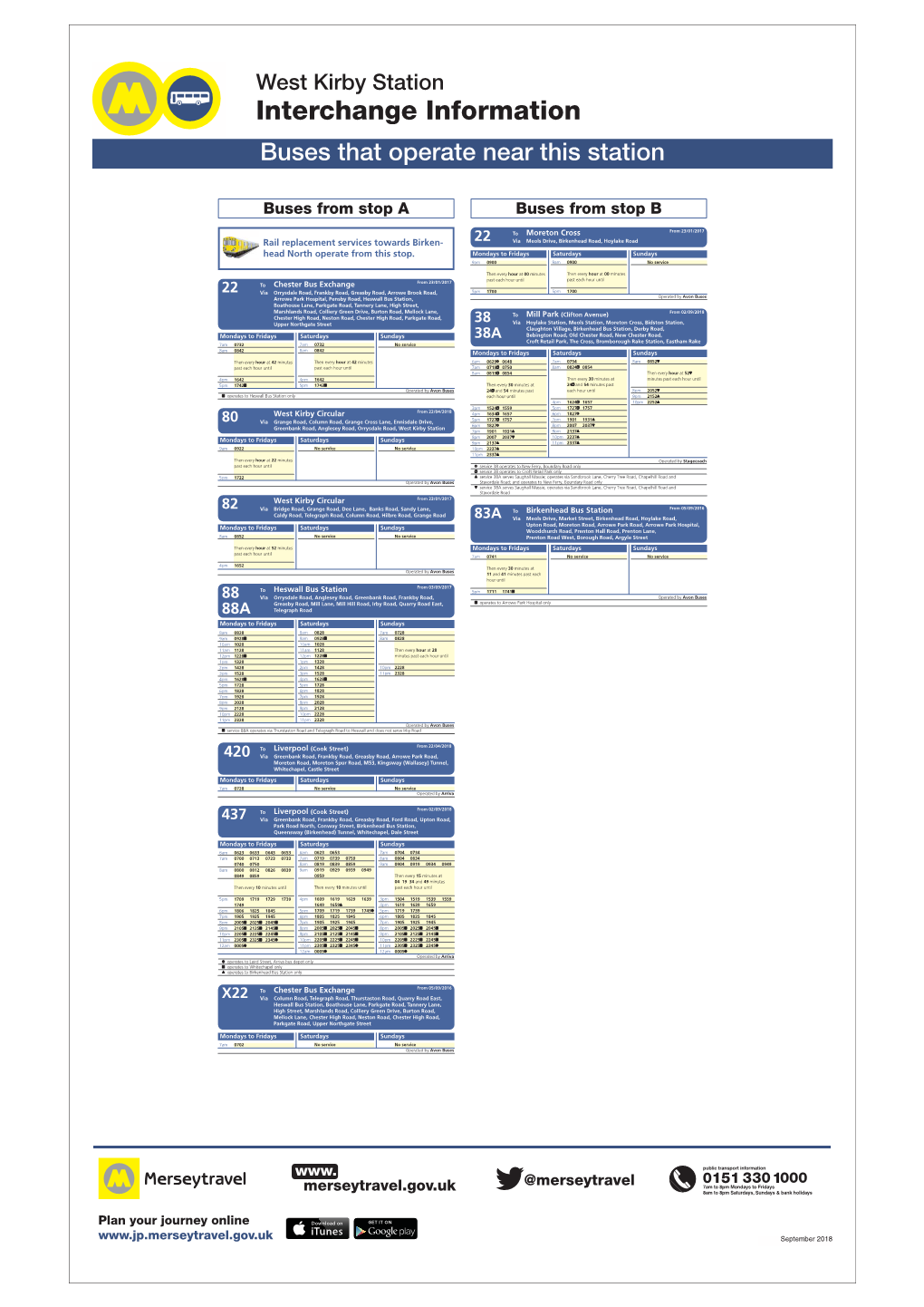 West Kirby Int Info BLANK INT INFO DR