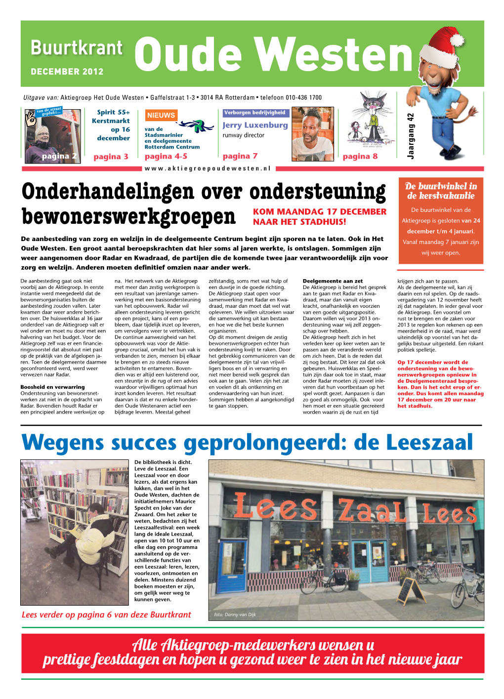 Buurtkrant DECEMBER 2012 Oude Westen