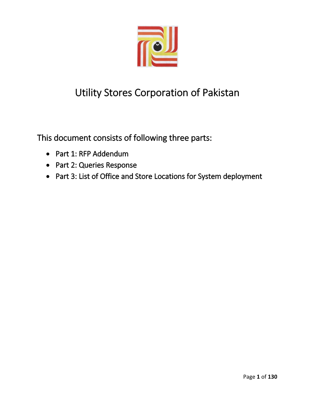 Utility Stores Corporation of Pakistan