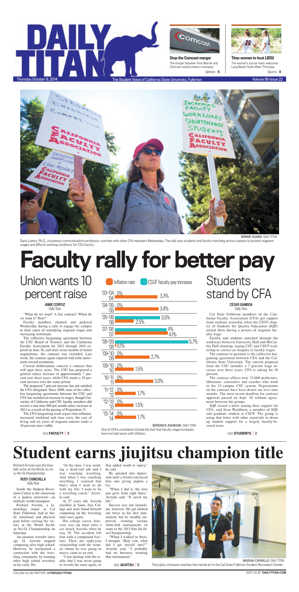 Faculty Rally for Better