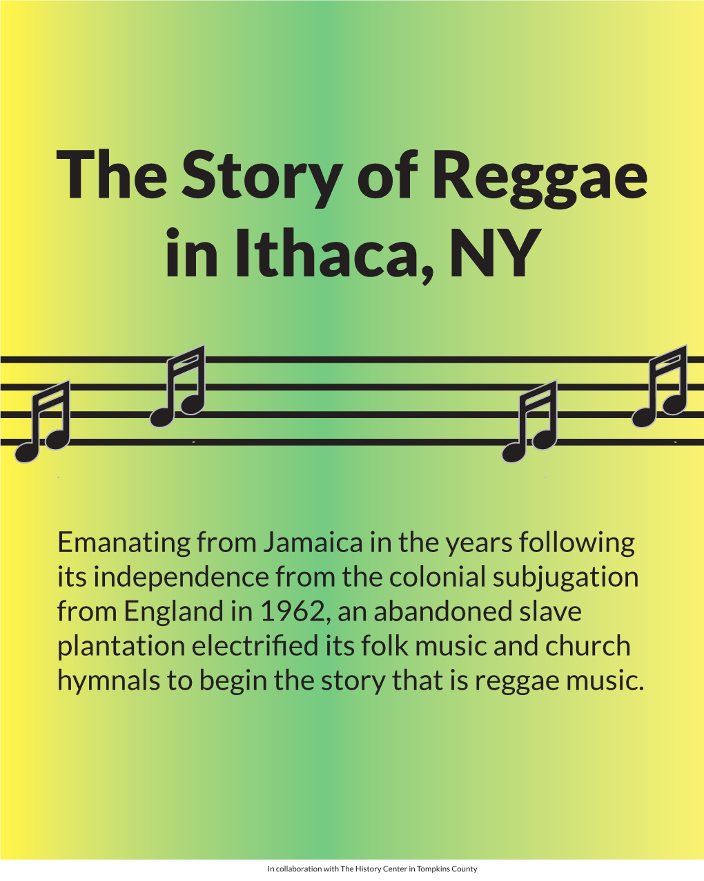 The Timeline of Reggae in Ithaca NY