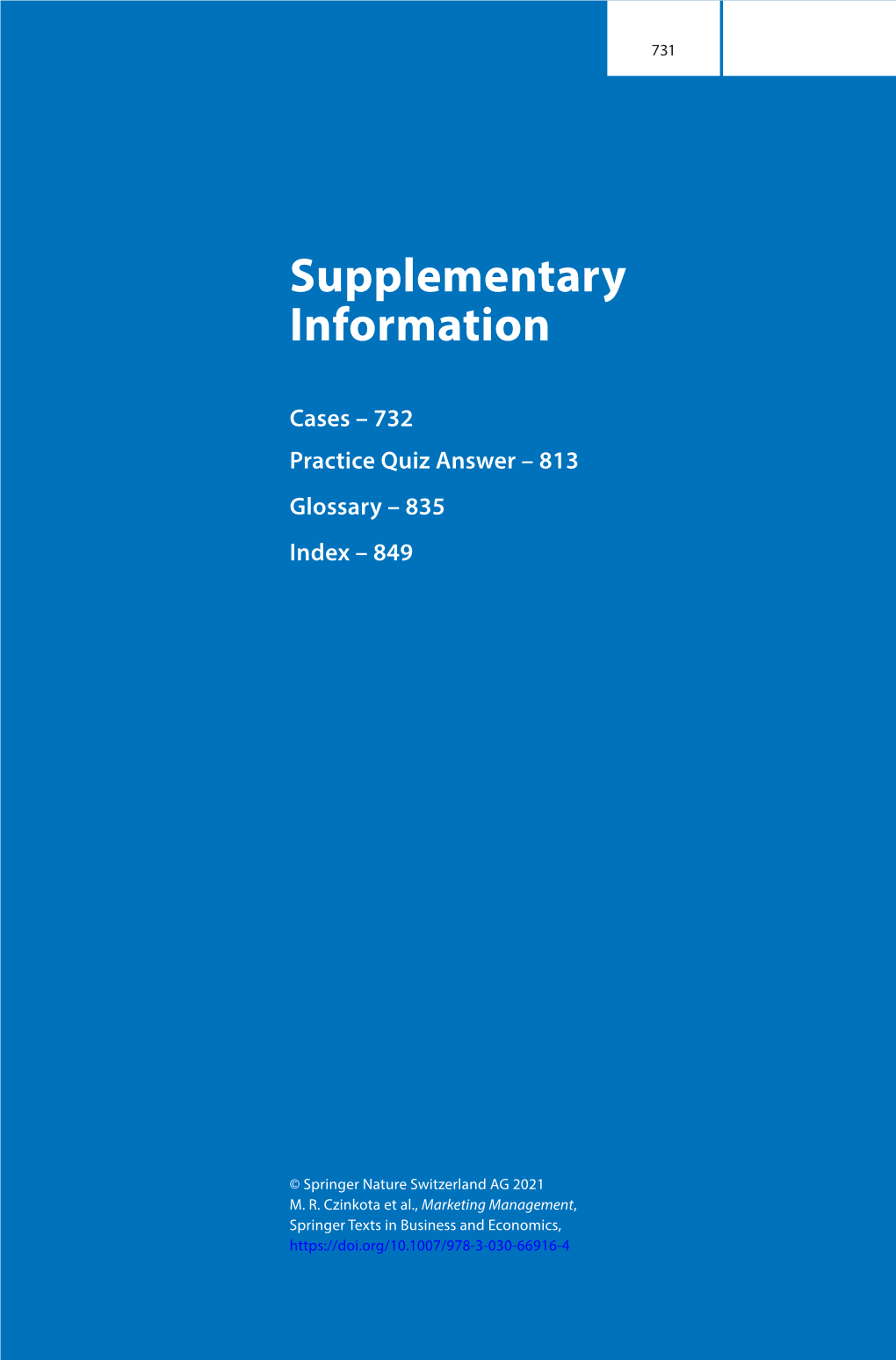 Supplementary Information Service