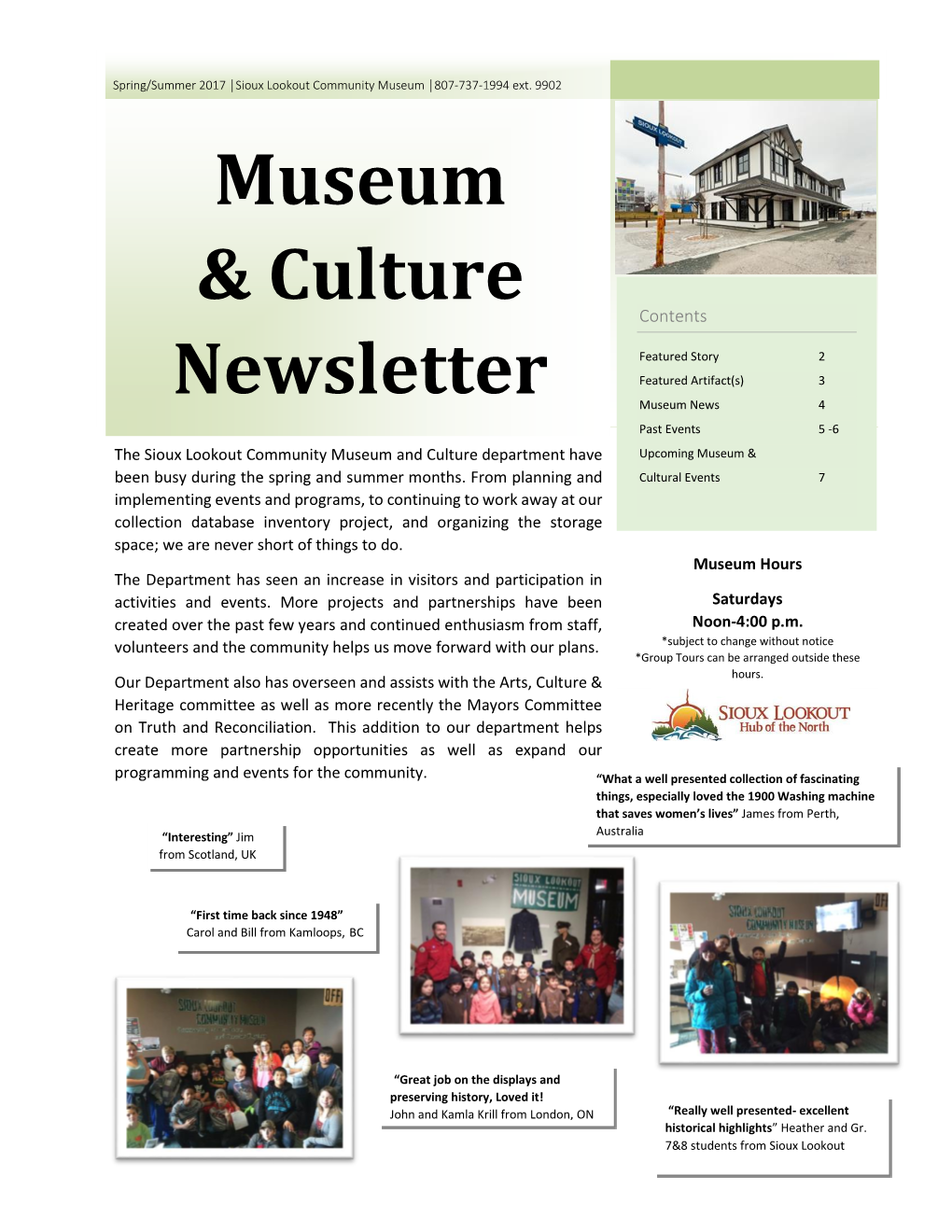 Museum & Culture Newsletter