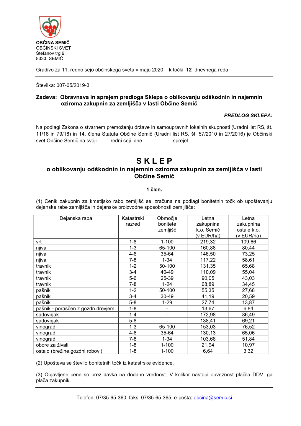 DRUŠTVO VINOGRADNIKOV IZ SEMIČA Organizira