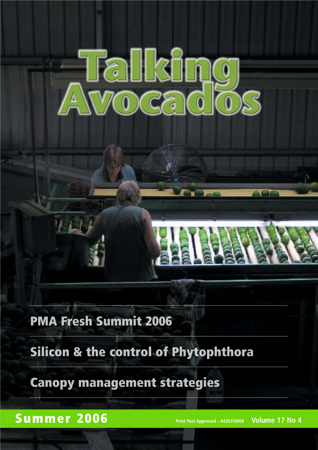 PMA Fresh Summit 2006 Silicon & the Control of Phytophthora Canopy