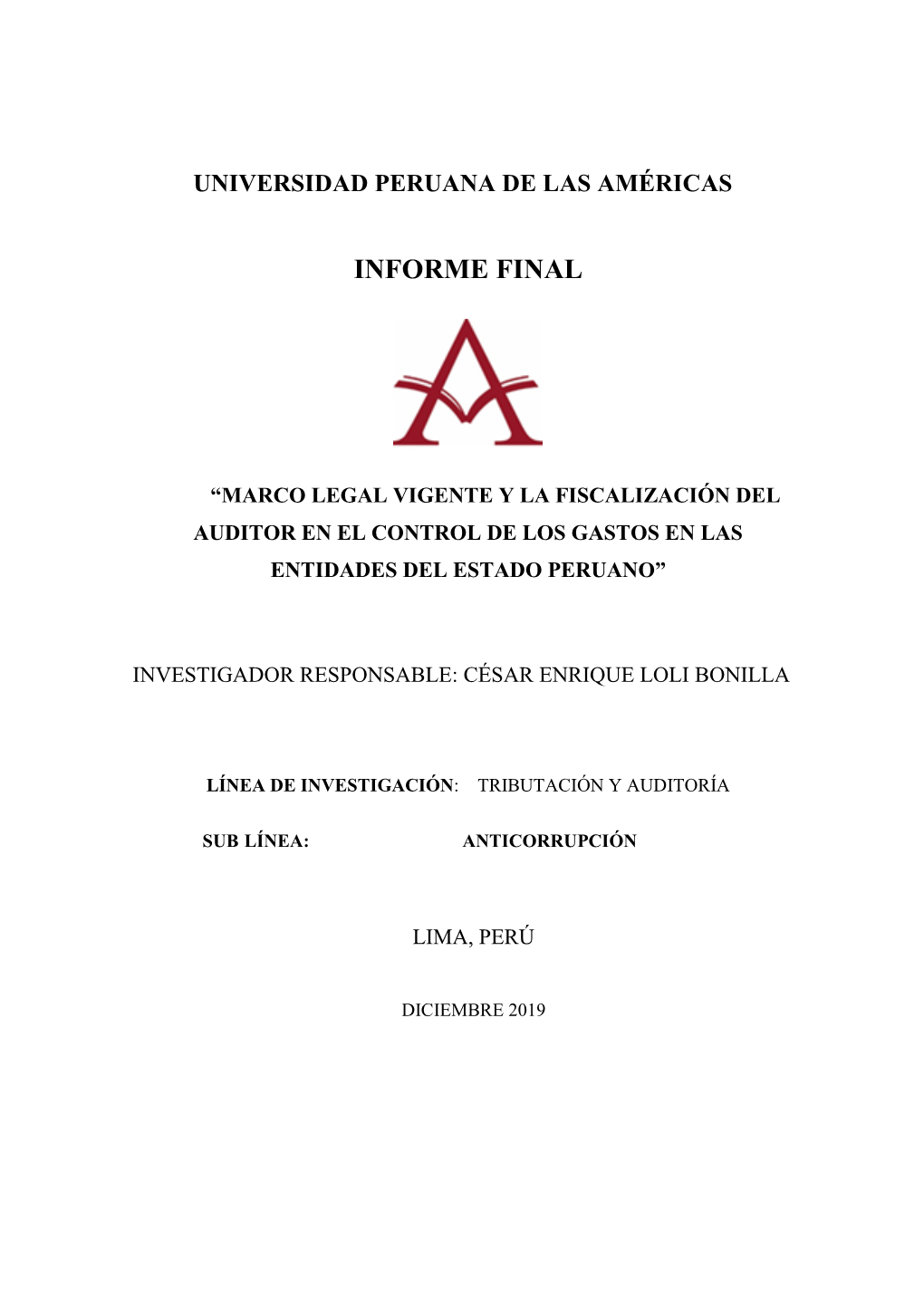 Informe Final