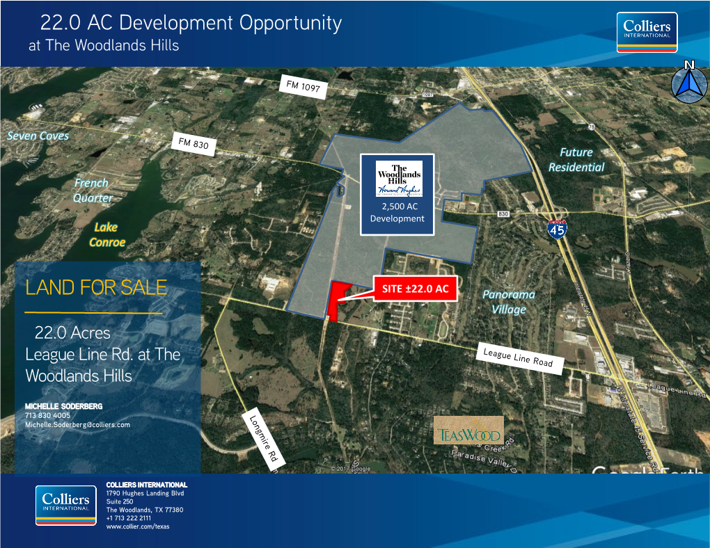 ±22.0 AC Development Opportunity LAND for SALE