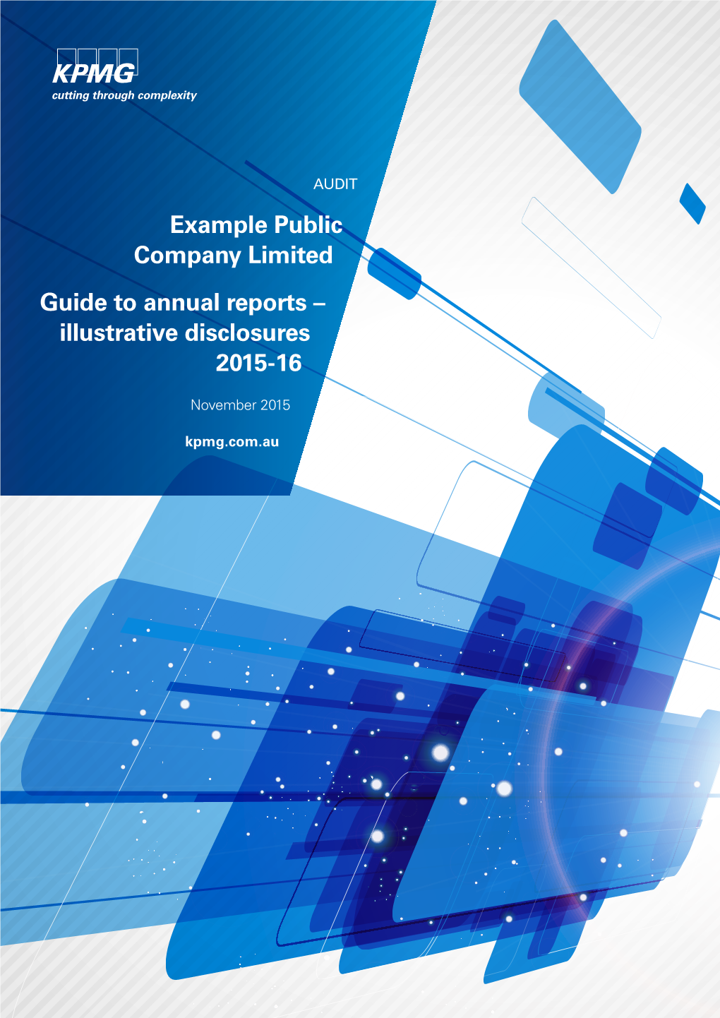 Example Public Company Limited. Guide to Annual Reports