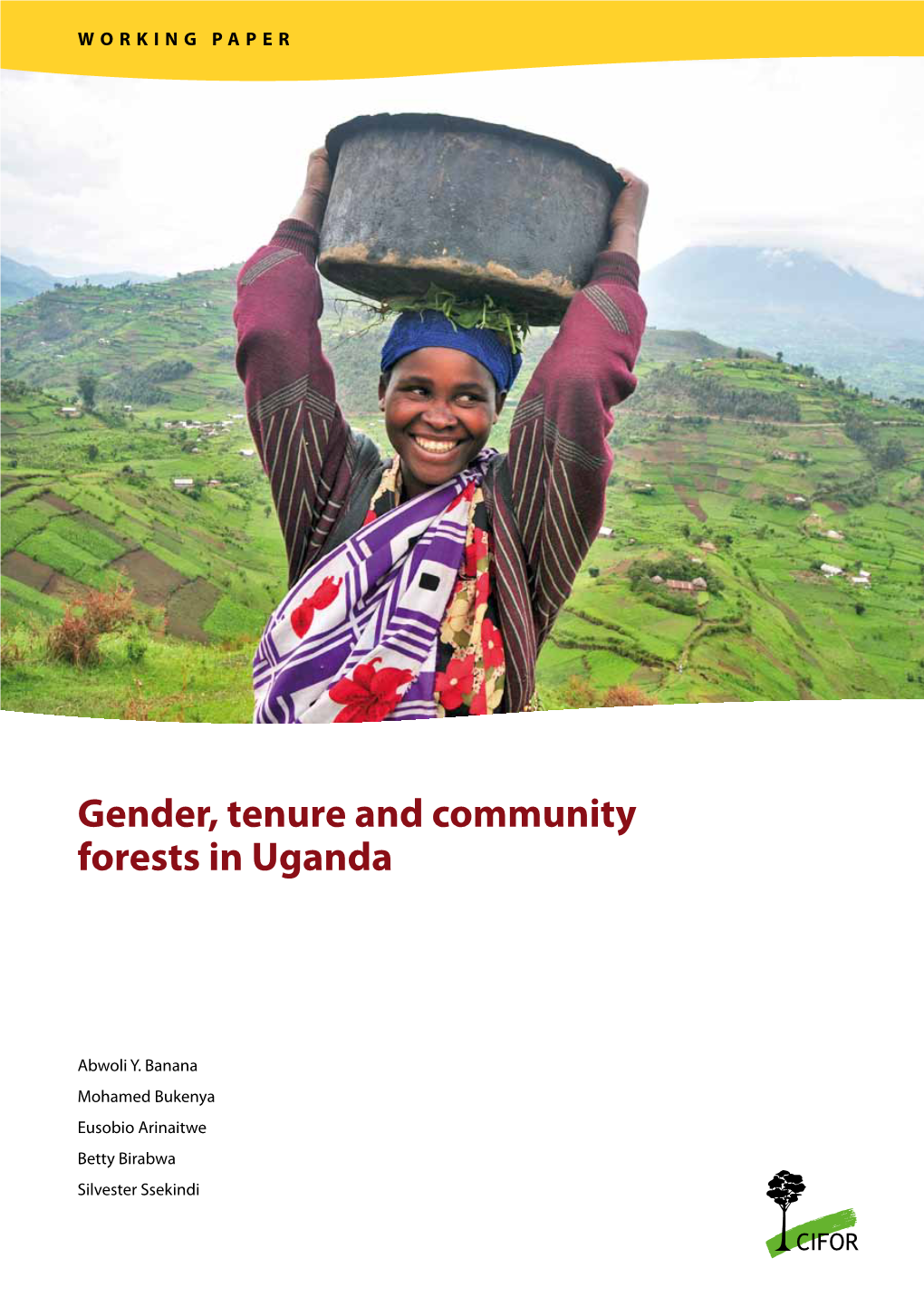 Gender, Tenure and Community Forests in Uganda