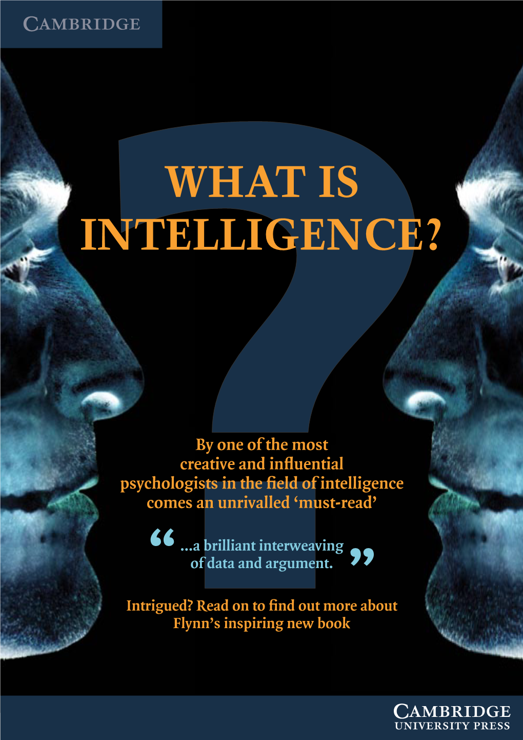 What Is Intelligence?