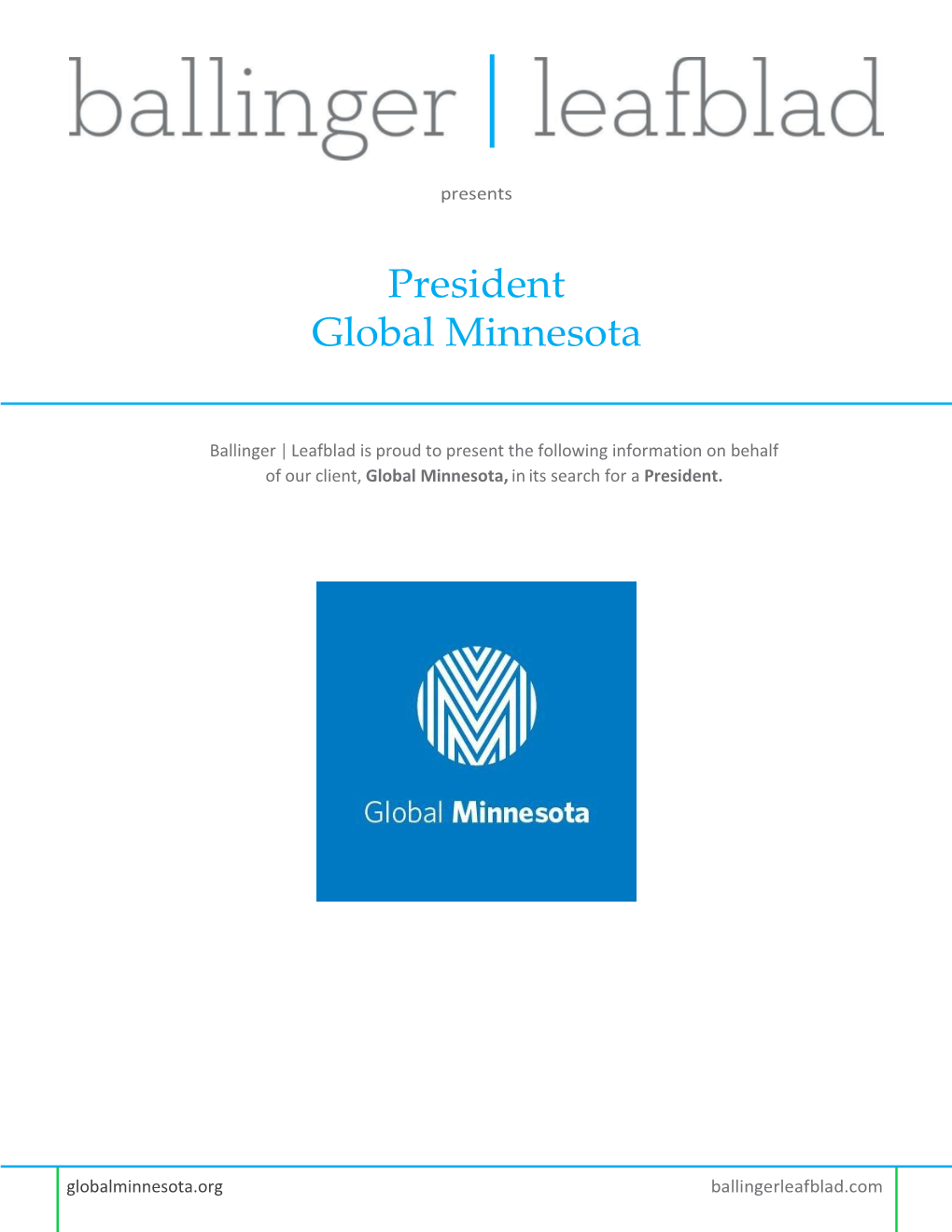 President Global Minnesota