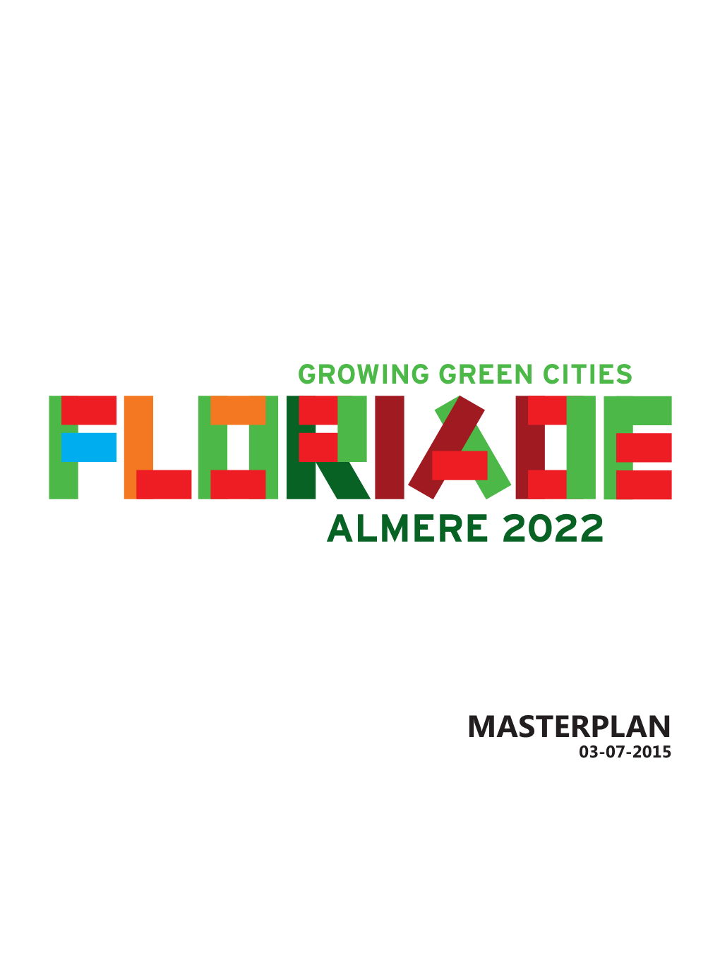 Masterplan Floriade Almere 2022