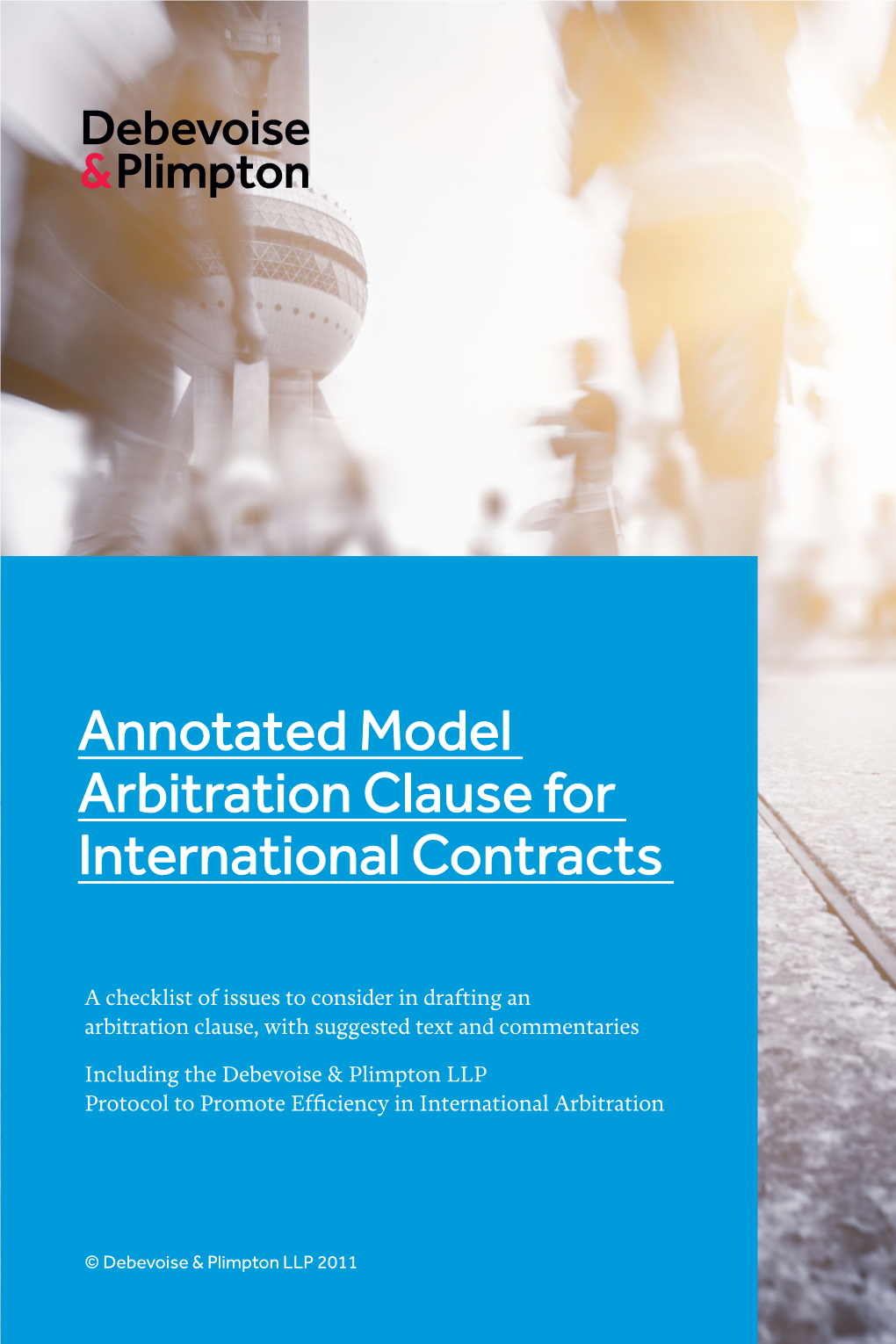 Annotated Model Arbitration Clause for International Contracts