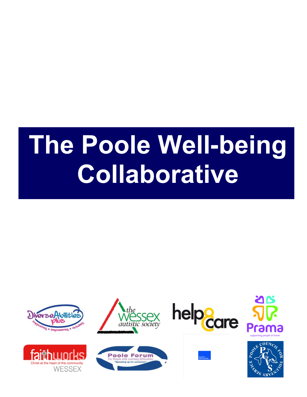 The Development of the Poole Well-Being Collaborative