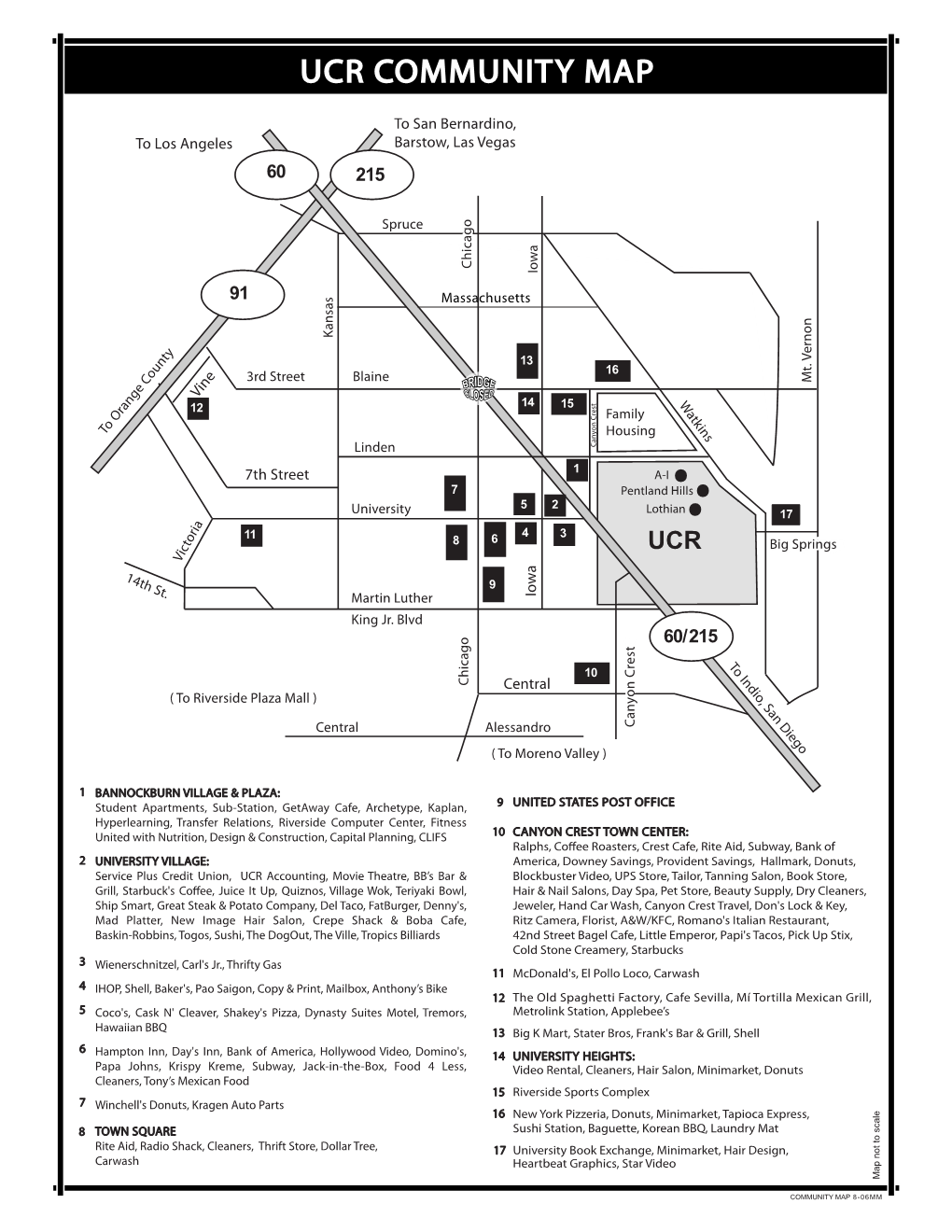 Ucr Community Map