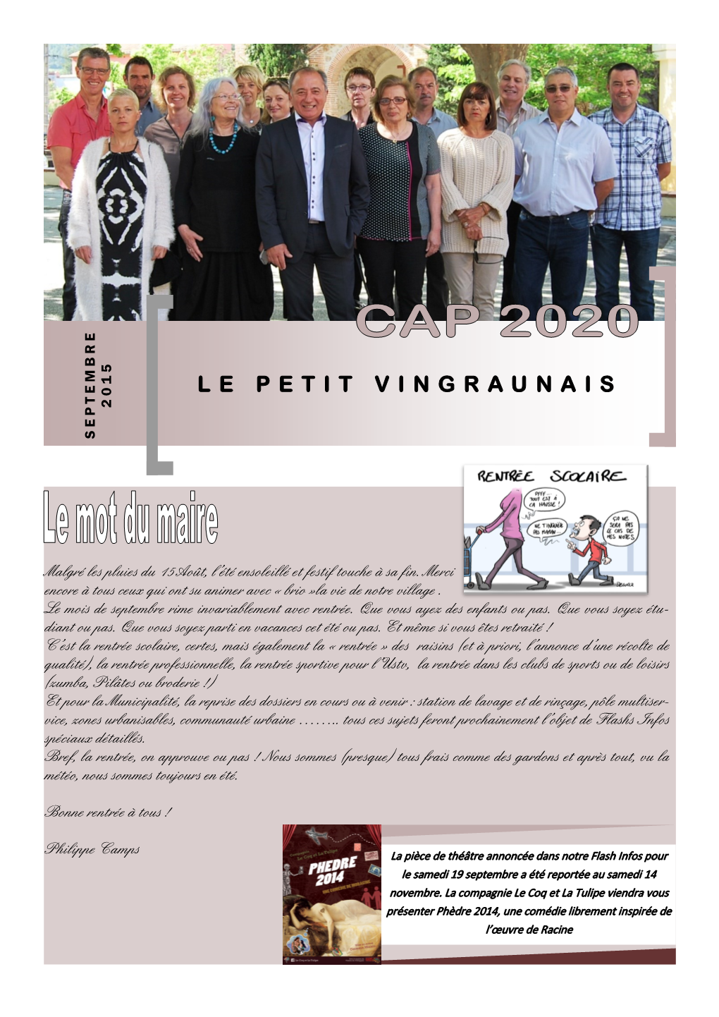 Le Petit Vingraunais Septembre 2015