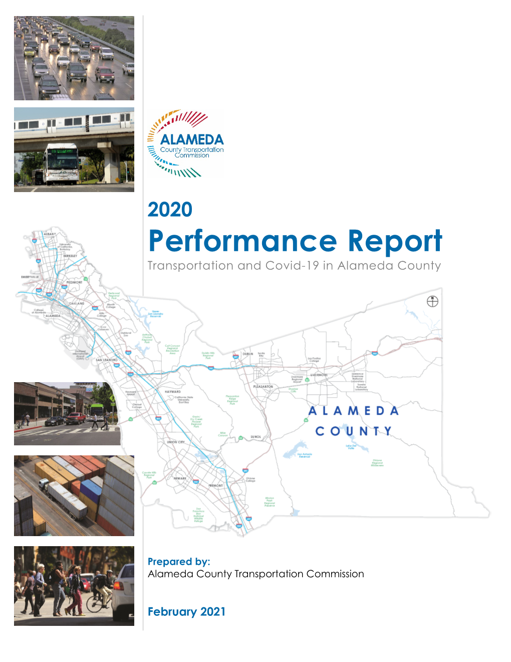 2020 Performance Report Transportation and Covid-19 in Alameda County