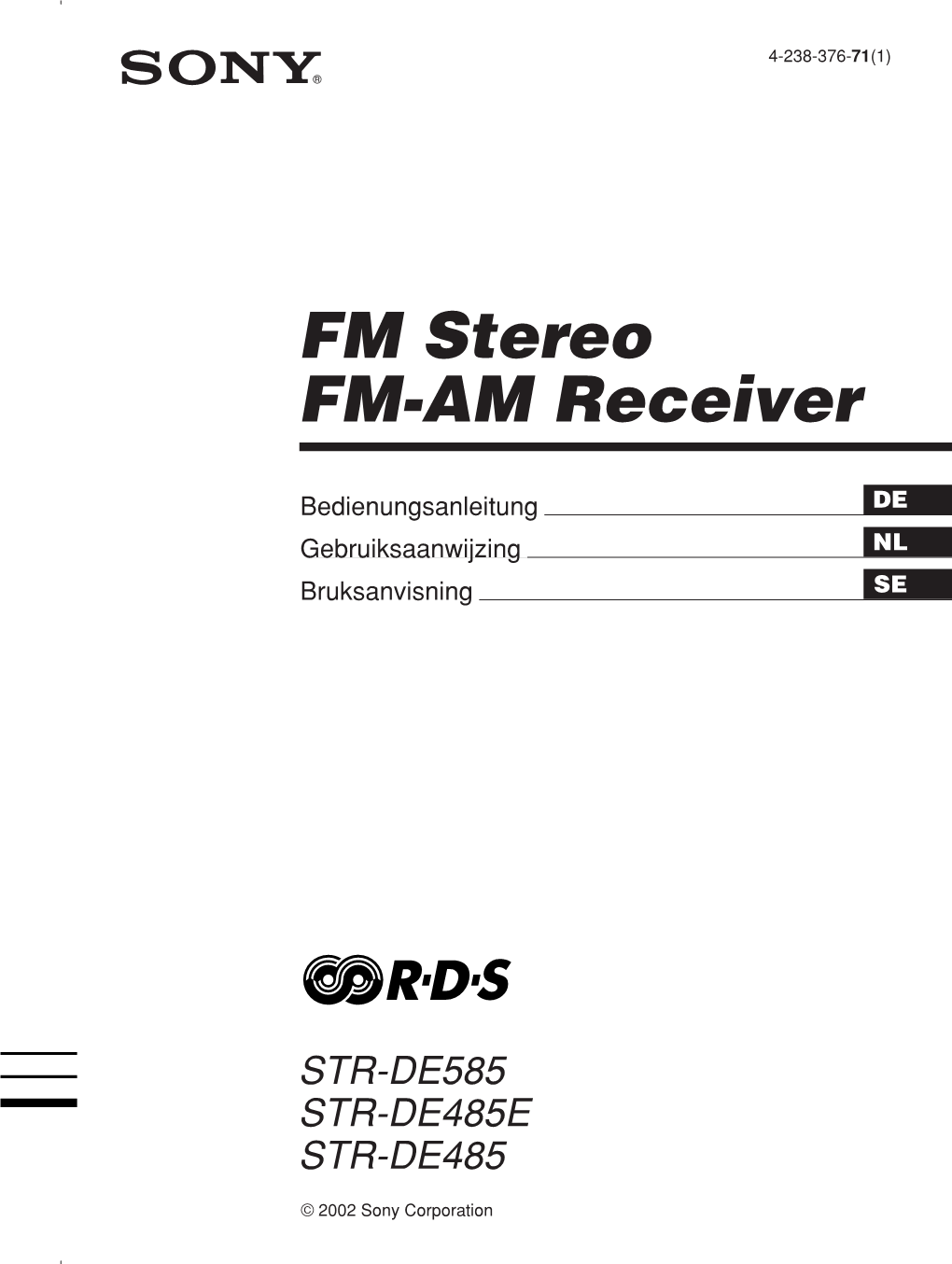 FM Stereo FM-AM Receiver