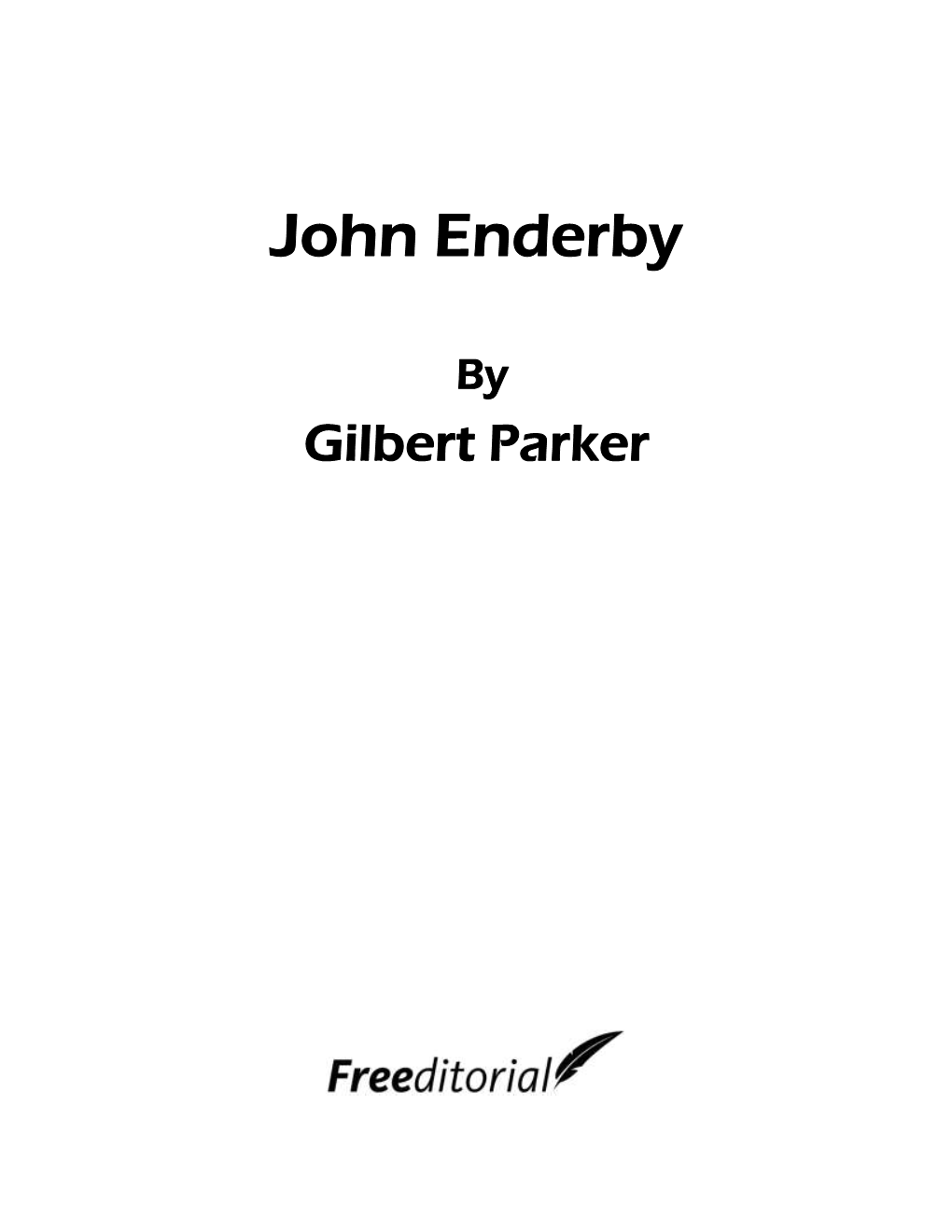 John Enderby