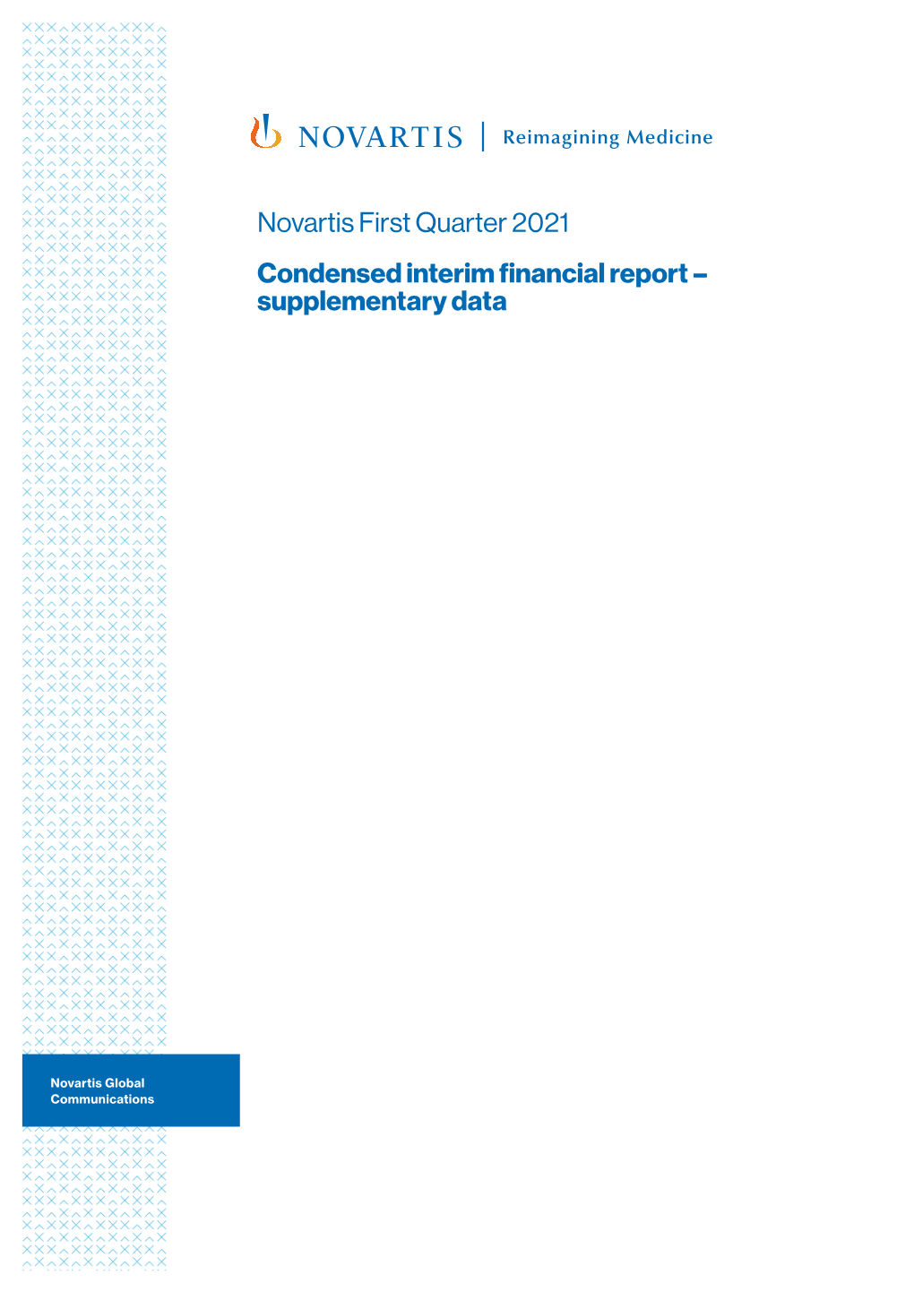 Novartis Q1 2021 Condensed Interim Financial Report – Supplementary