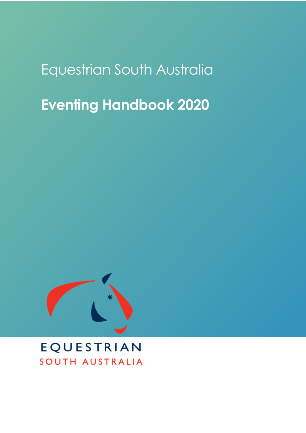 Equestrian South Australia Eventing Handbook 2020