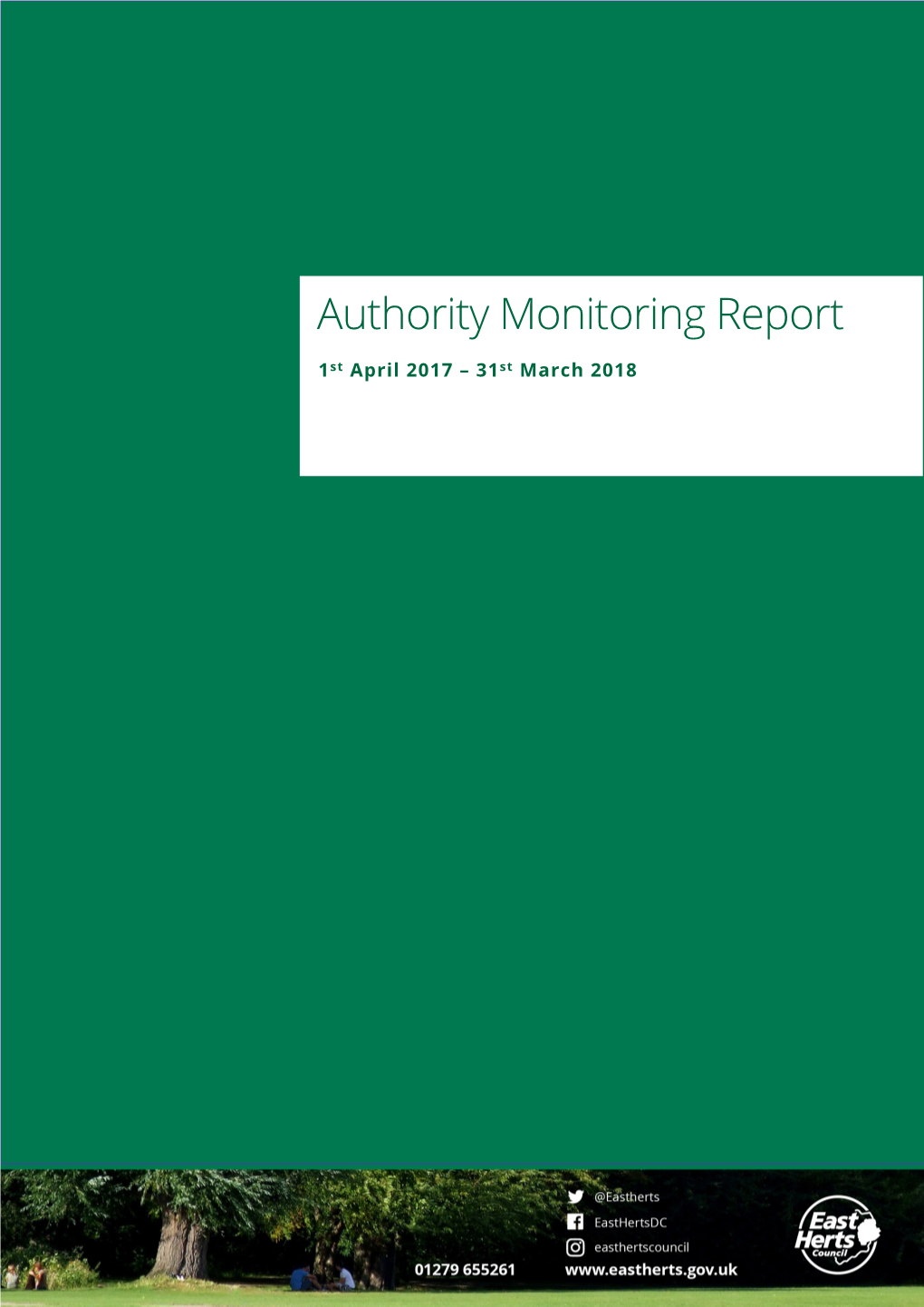 Authority Monitoring Report