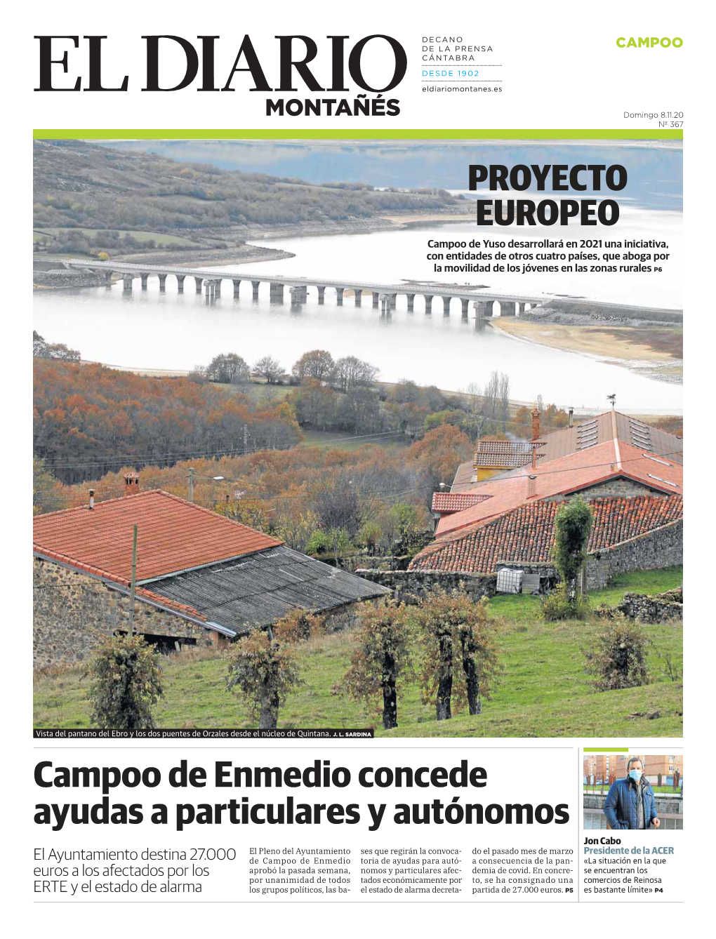 PROYECTO EUROPEO Campoo De Enmedio Concede Ayudas a Particulares Y Autónomos