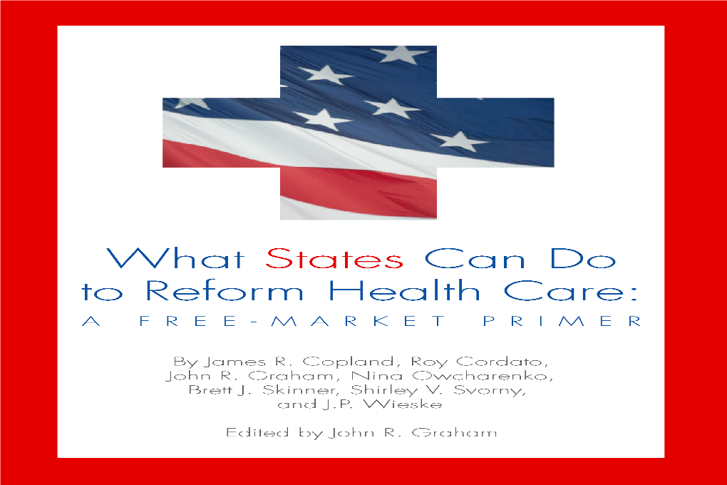 What Can States Do to Reform Healthcare