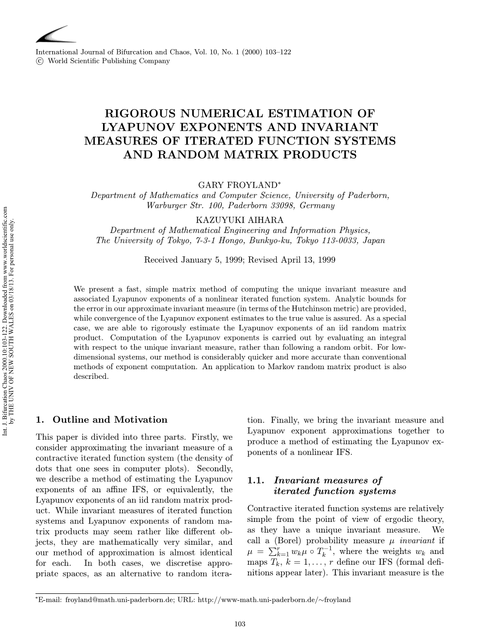 Rigorous Numerical Estimation of Lyapunov Exponents and Invariant Measures of Iterated Function Systems and Random Matrix Products