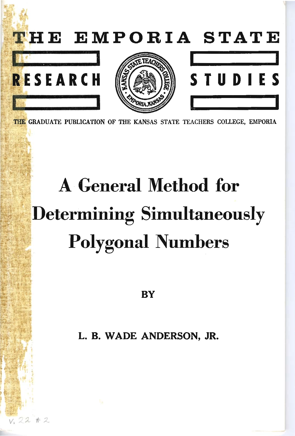 A General Method for Determining Simultaneously Polygonal Numbers