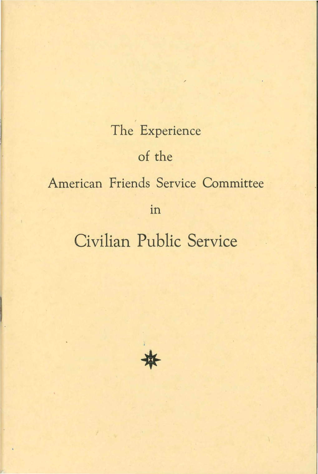 Civilian Public Service