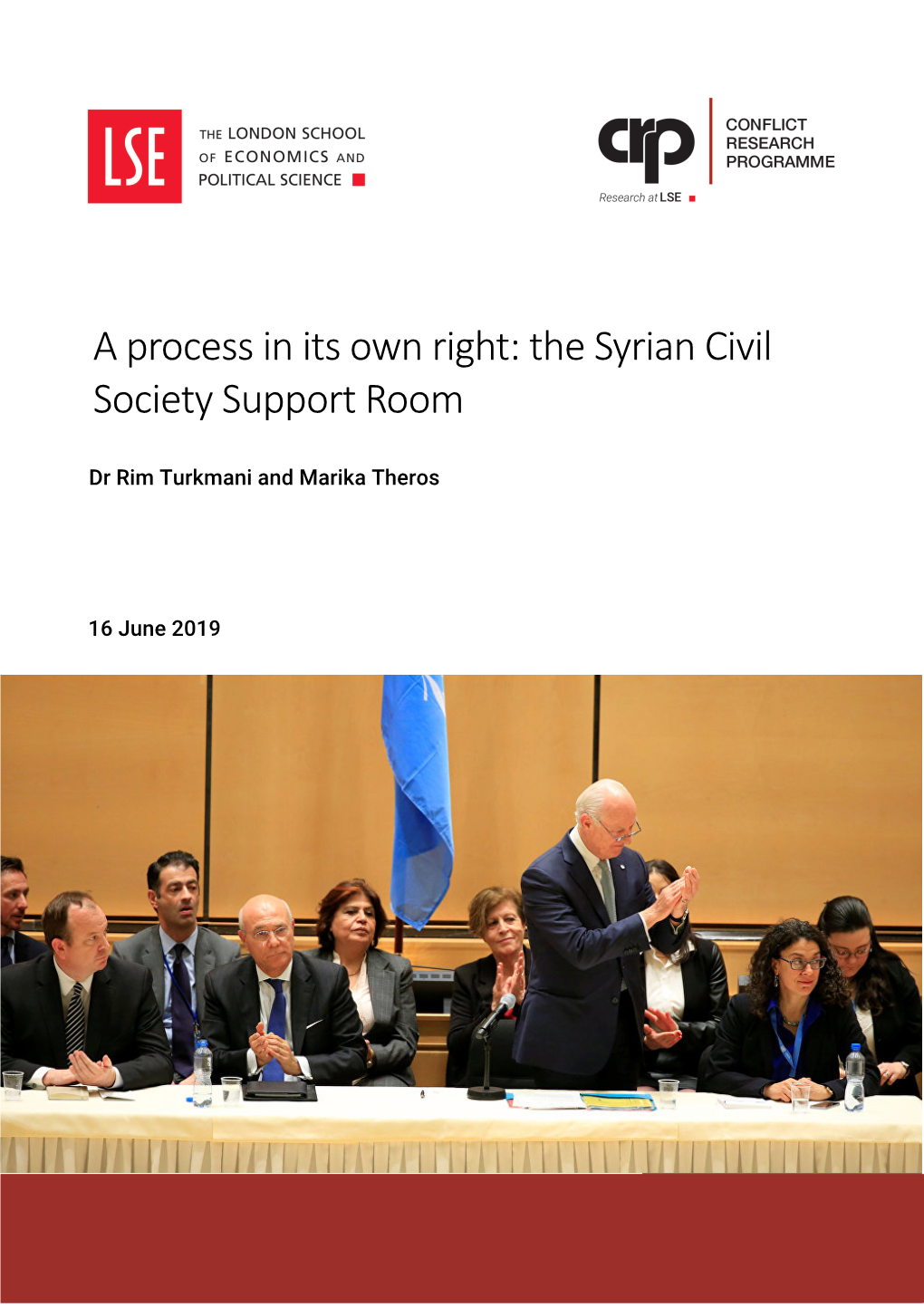 A Process in Its Own Right: the Syrian Civil Society Support Room